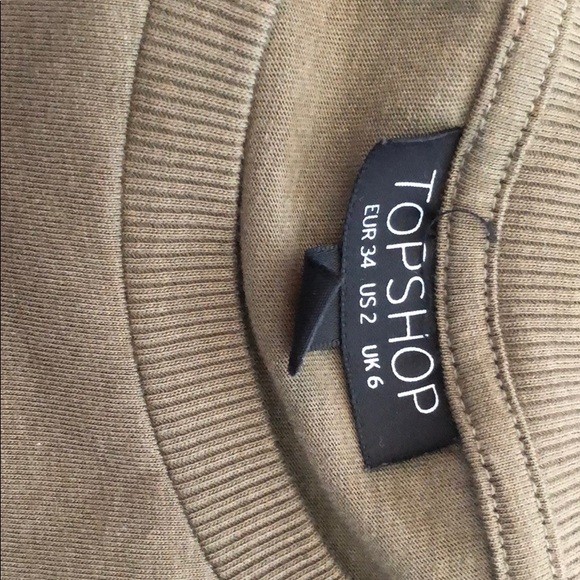 Top shop army green tshirt - Picture 2 of 2